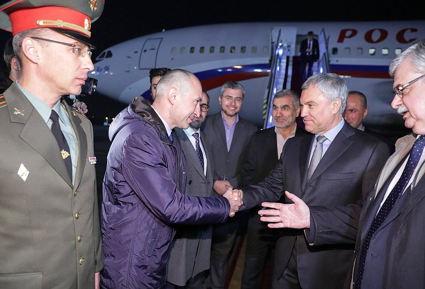 Официальный визит Председателя Государственной Думы Вячеслава Володина в Иран