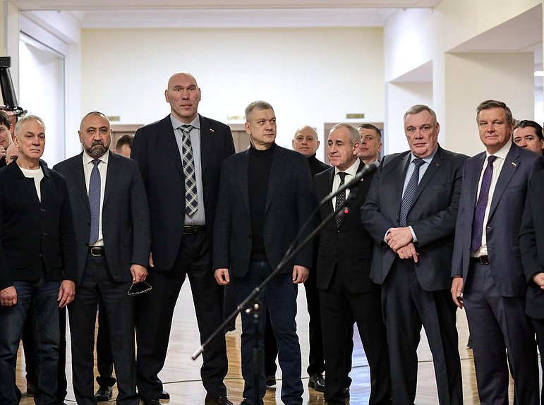 Торжественная церемония открытия выставки «130-летие российского бокса»