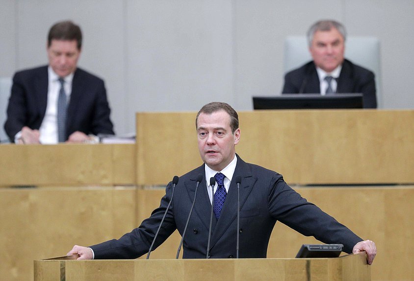 Председатель Правительства РФ Дмитрий Медведев