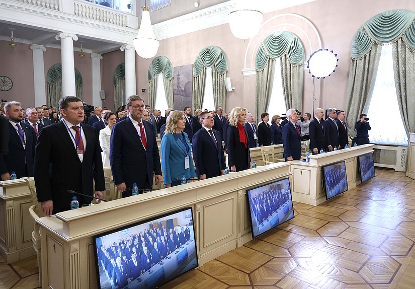 Заседание Совета законодателей при Федеральном Собрании РФ