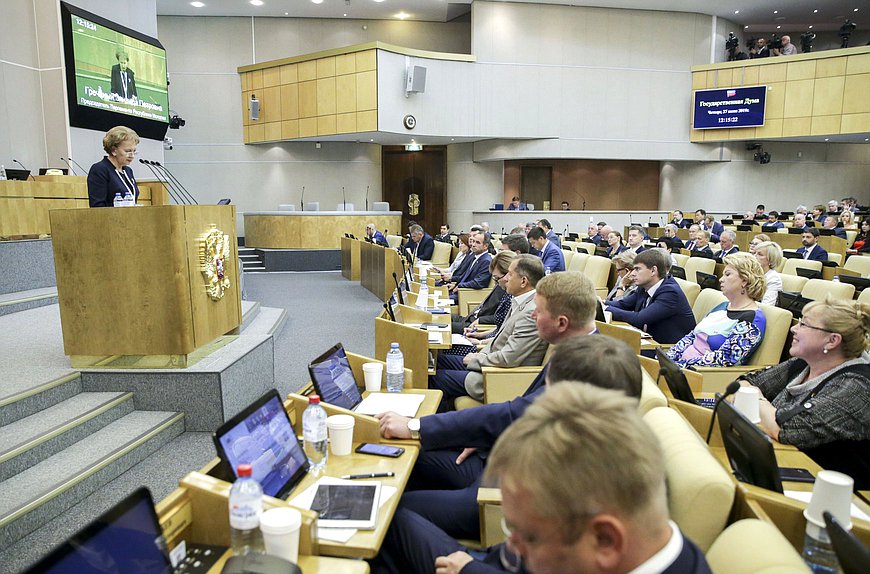 Председатель Парламента Молдавии Зинаида Гречаный