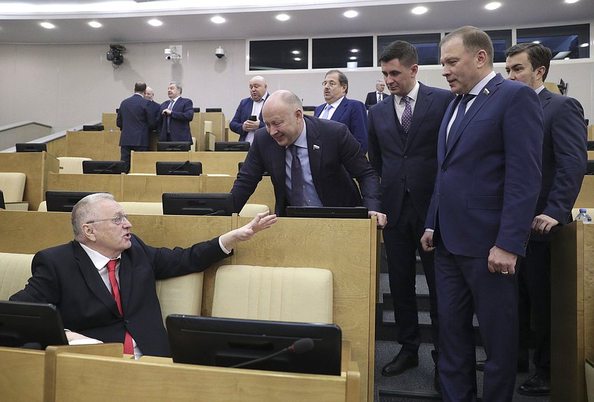 Руководитель фракции ЛДПР Владимир Жириновский
