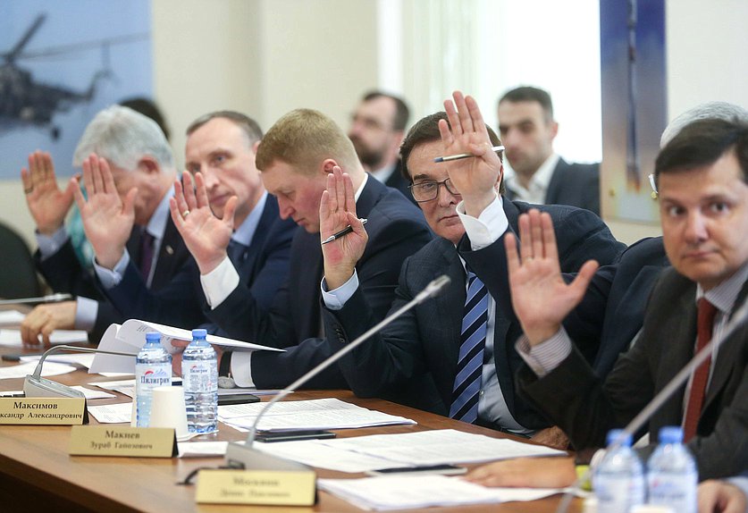 Заседание Комитета по экономической политике, промышленности, инновационному развитию и предпринимательству