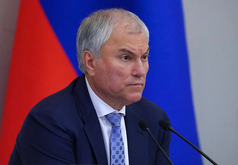 Председатель Государственной Думы Вячеслав Володин