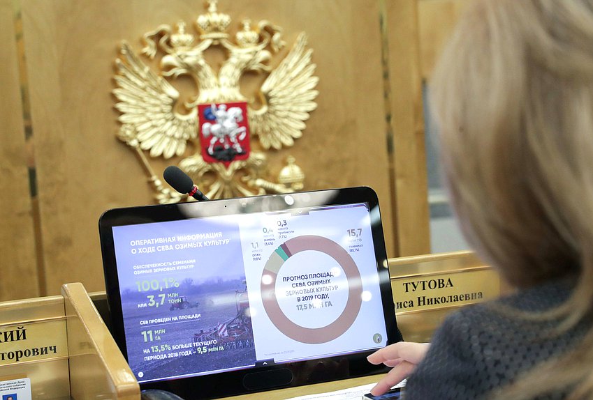 Пленарное заседание. Правительственный час (25.09.2019)