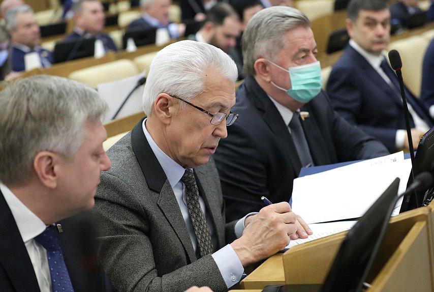 Руководитель фракции «Единая Россия» Владимир Васильев