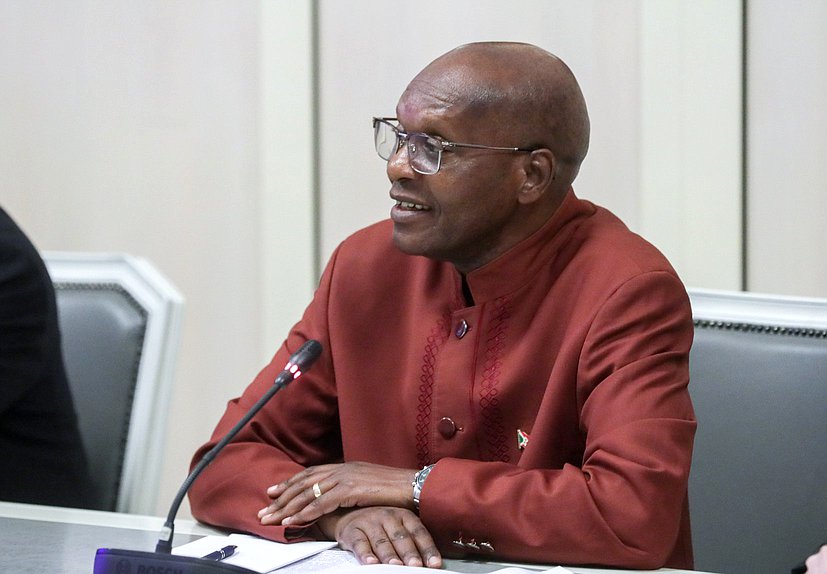 Presidente de la Asamblea Nacional de Burundi, Gélase Daniel Ndabirabe