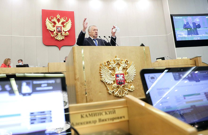 Руководитель фракции ЛДПР Владимир Жириновский