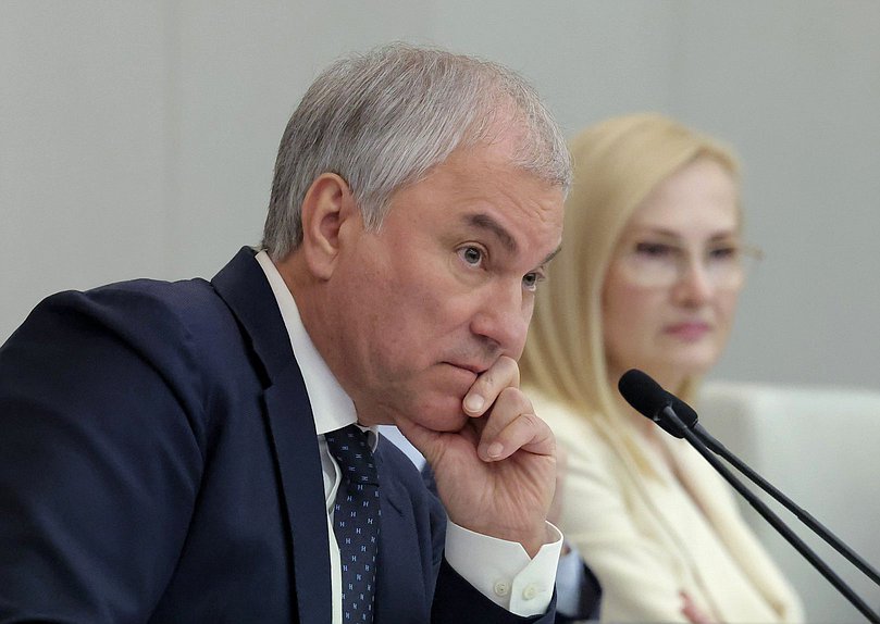 Председатель Государственной Думы Вячеслав Володин
