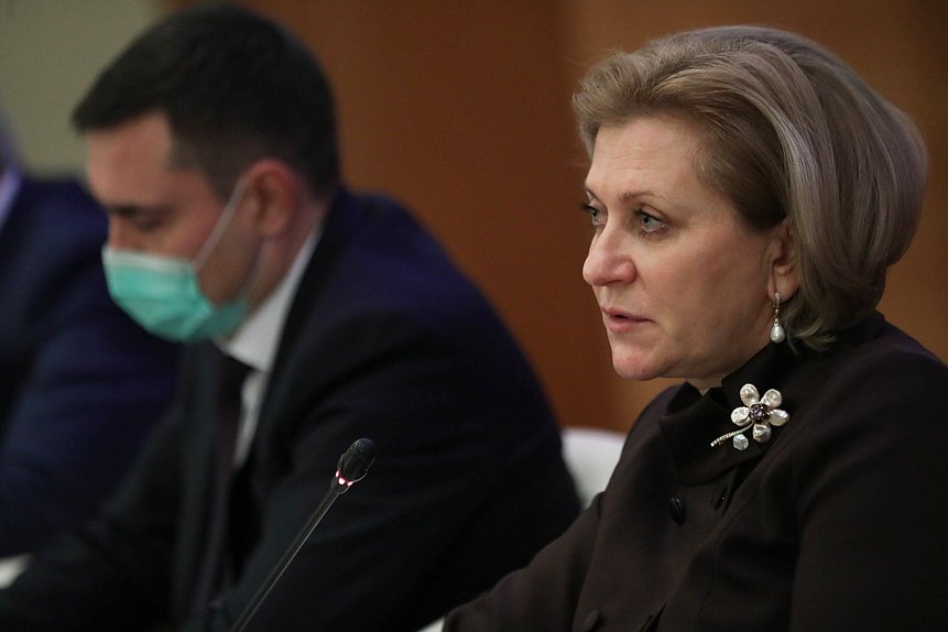 Глава Роспотребнадзора Анна Попова