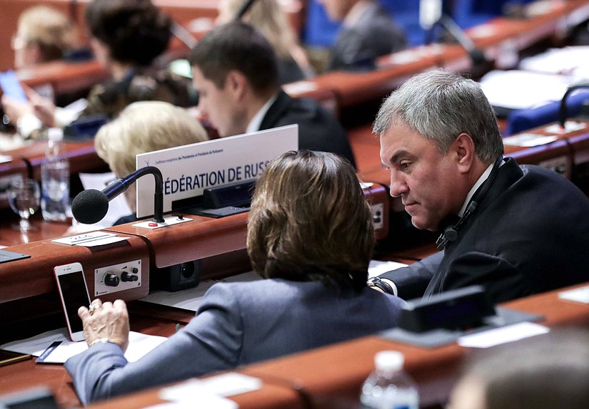 Председатель Государственной Думы Вячеслав Володин