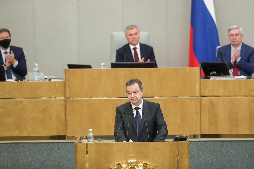 Председатель Народной скупщины Республики Сербии Ивица Дачич