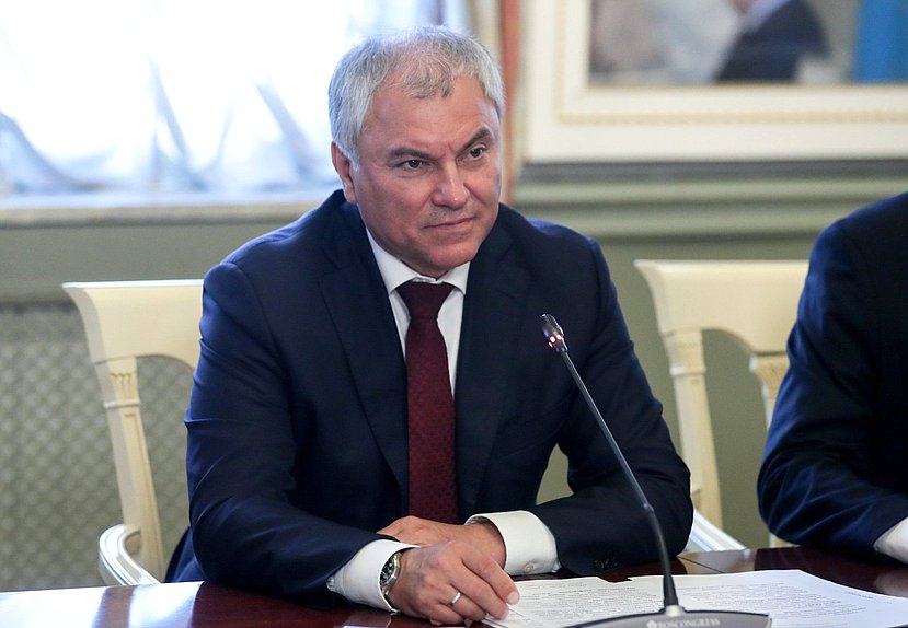 Vyacheslav Volodin, Jefe de la Duma Estatal