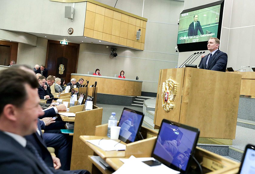 Первый заместитель Председателя Комитета по обороне Александр Шерин