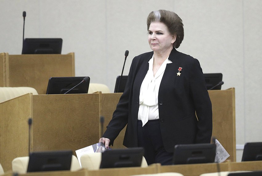 Заместитель Председателя Комитета по федеративному устройству и вопросам местного самоуправления Валентина Терешкова