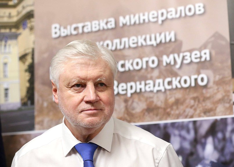 Руководитель фракции «Справедливая Россия» Сергей Миронов