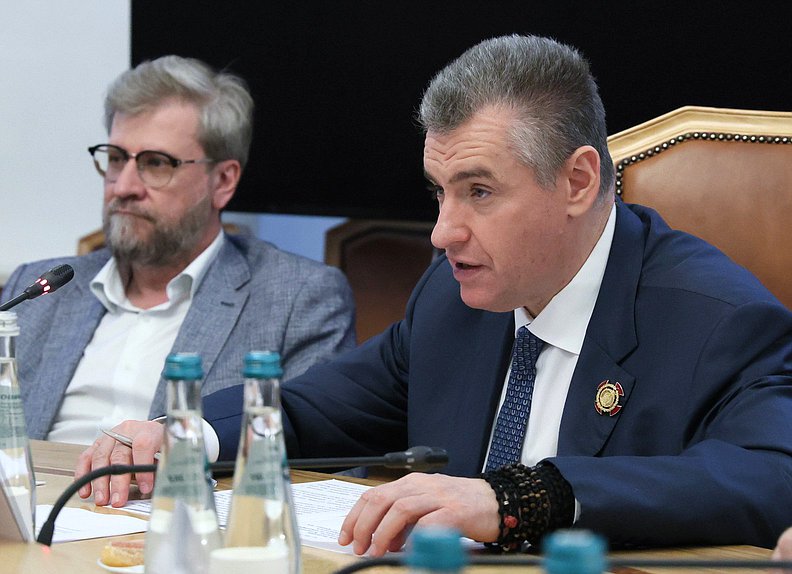 Председатель Комитета по международным делам Леонид Слуцкий