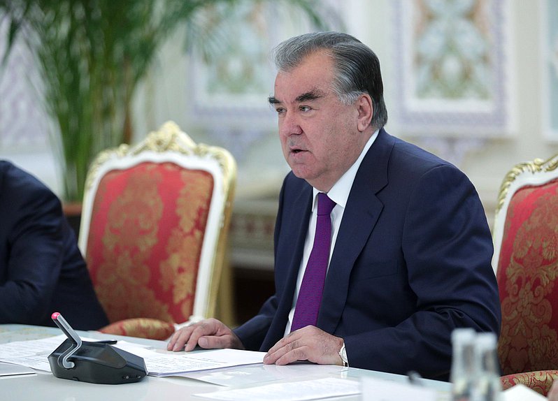 President of the Republic of Tajikistan Emomali Rahmon