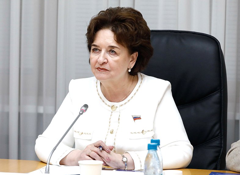 Председатель Ивановской областной Думы Марина Дмитриева. Заседание Комиссии Совета законодателей по вопросам социальной политики