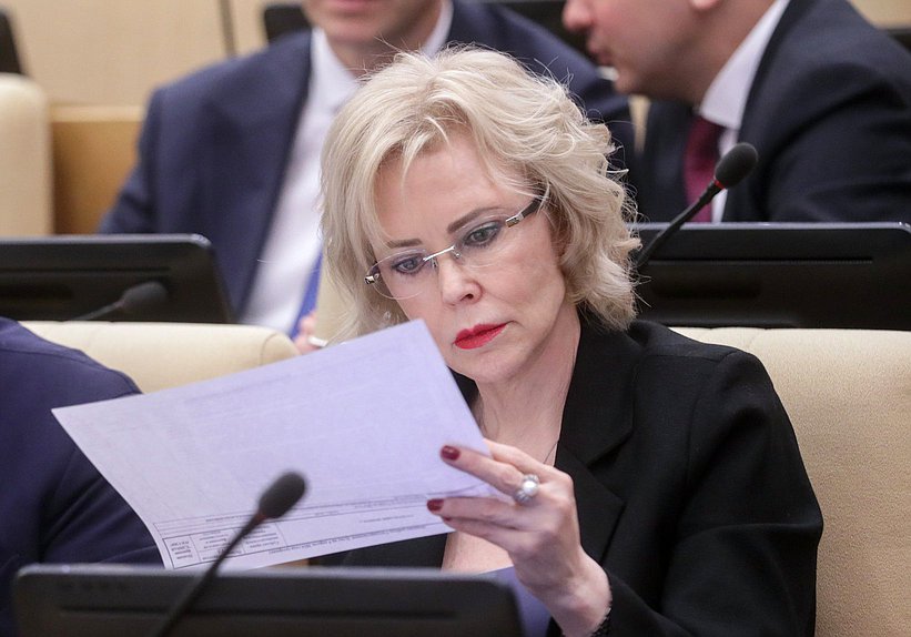 Заместитель Председателя Комитета по охране здоровья Татьяна Соломатина