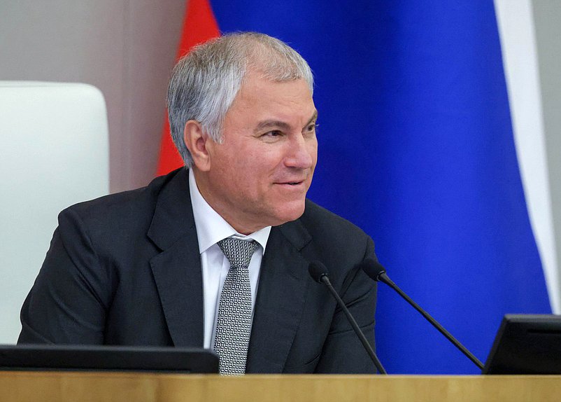Председатель Государственной Думы Вячеслав Володин