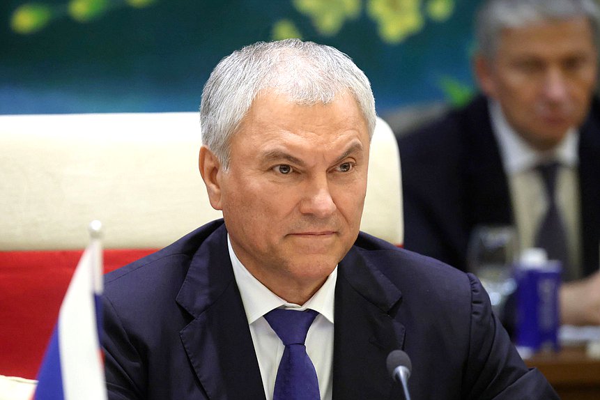 Председатель  Государственной Думы Вячеслав Володин