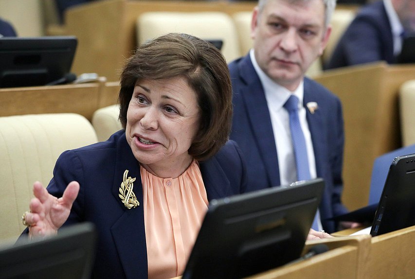 Заместитель Председателя Комитета по международным делам Ирина Роднина