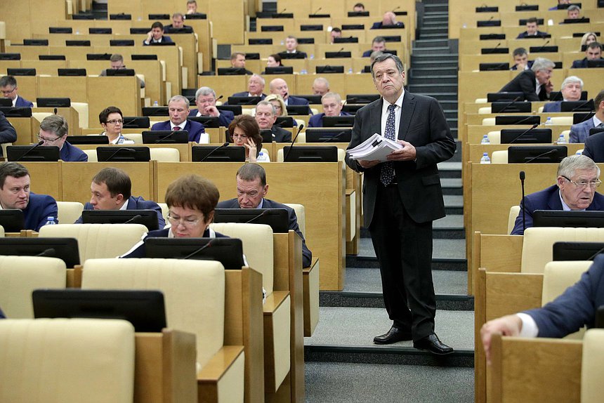 Председатель Комитета по бюджету и налогам Андрей Макаров