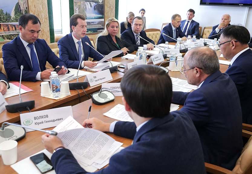 Совместное заседание Комитета по экологии и охране окружающей среды и Межфракционной рабочей группы «Байкал»