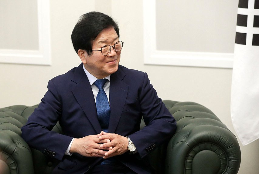 Speaker of the National Assembly of the Republic of Korea Park Byeong-seug