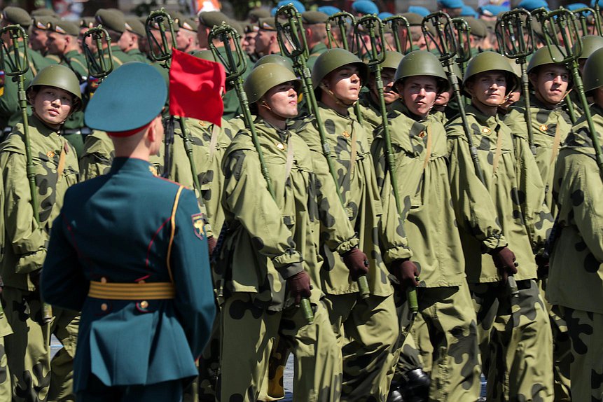 Парад в честь 75-й годовщины Победы в Великой Отечественной войне