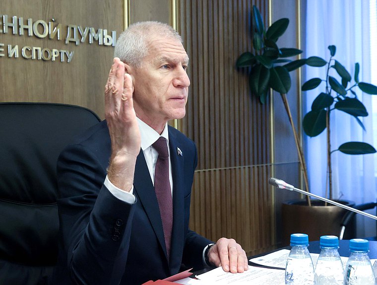 Председатель Комитета по физической культуре и спорту Олег Матыцин