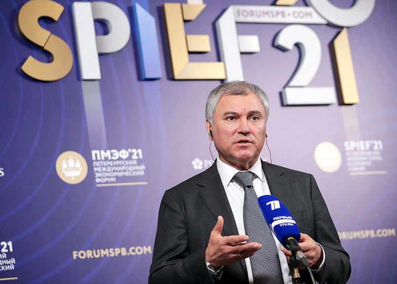 Председатель Государственной Думы Вячеслав Володин