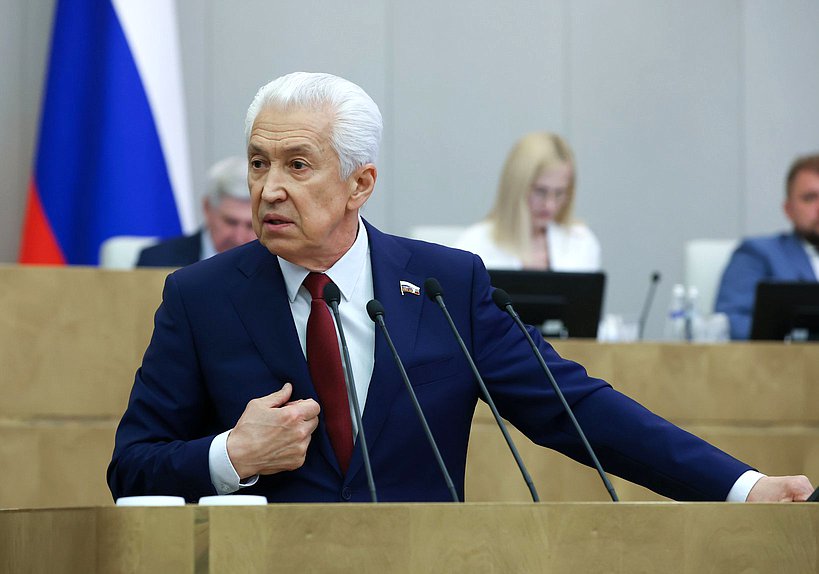 Руководитель фракции "Единая Россия" Владимир Васильев