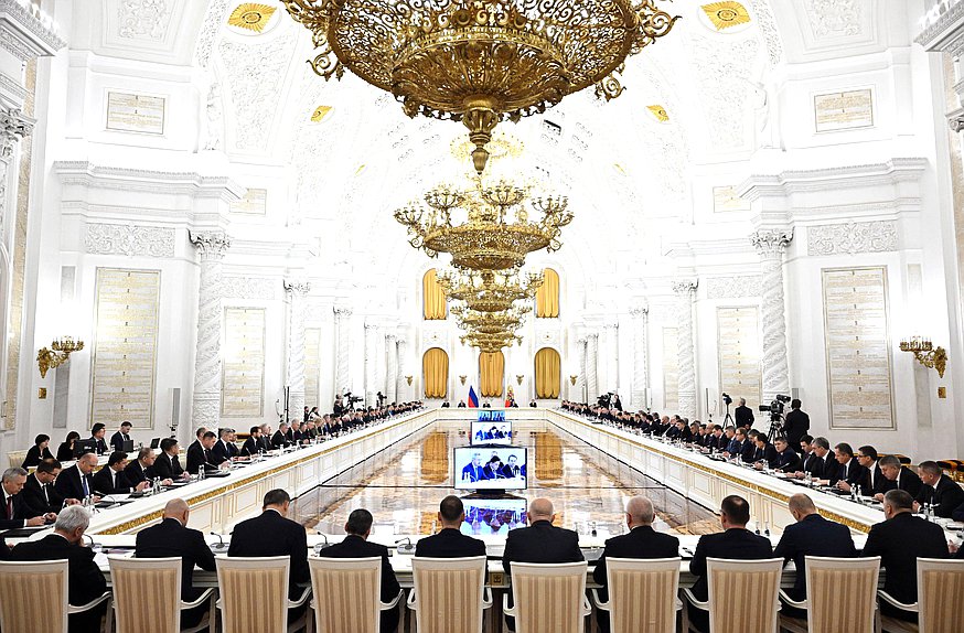 Заседание Государственного Совета РФ на тему "О подготовке кадров для экономики РФ". Фото: пресс-служба Президента РФ