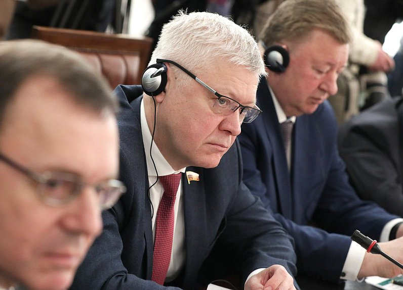 Chairman of the Committee on Security and Corruption Control Vasily Piskarev