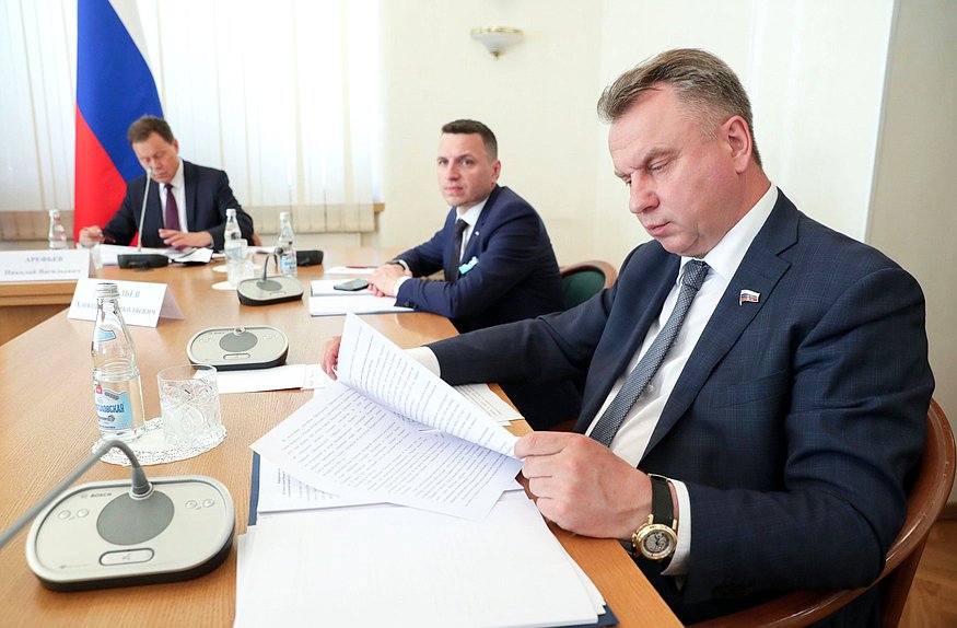 Member of the Committee on Natural Resources, Property and Land Sergei Kriuchek