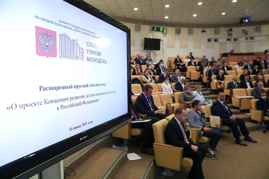 Круглый стол на тему «О проекте концепции развития детско-юношеского спорта в Российской Федерации»