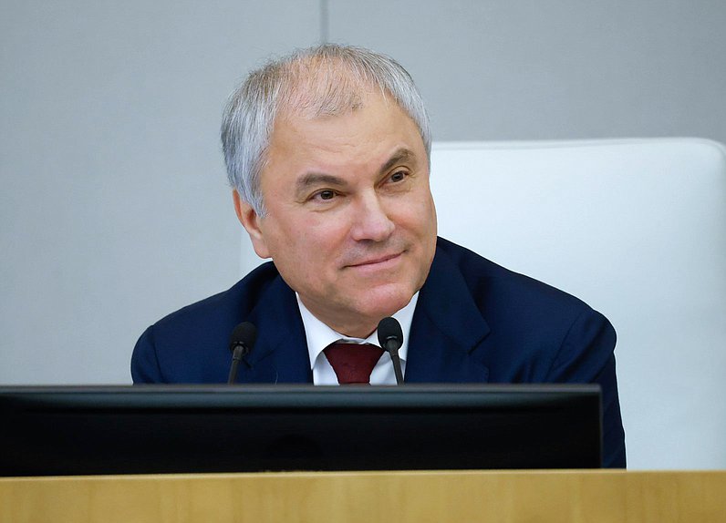 Председатель Государственной Думы Вячеслав Володин