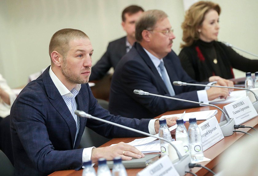 Первый заместитель Председателя Комитета по физической культуре и спорту Дмитрий Пирог