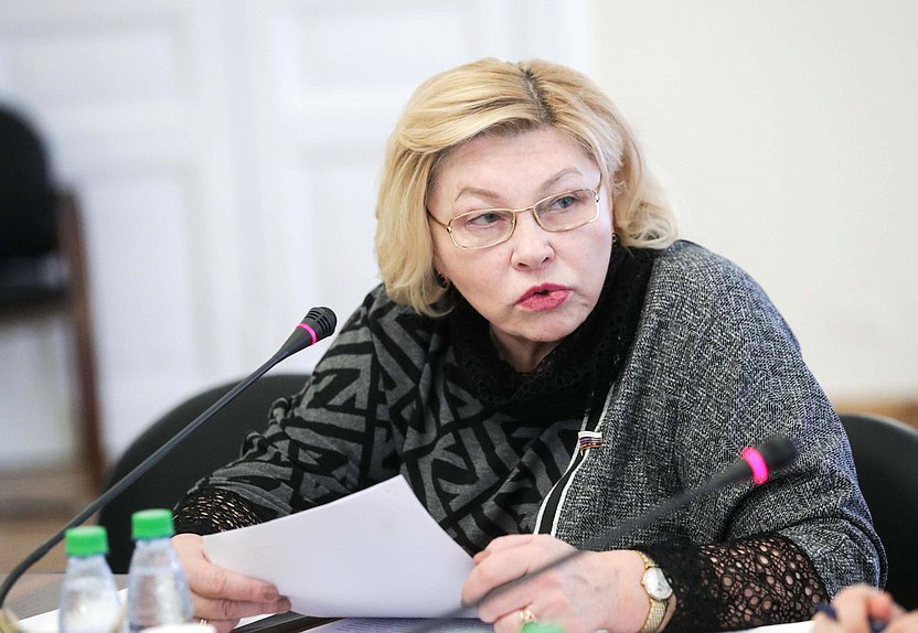 Первый заместитель Председателя Комитета по культуре Елена Драпеко