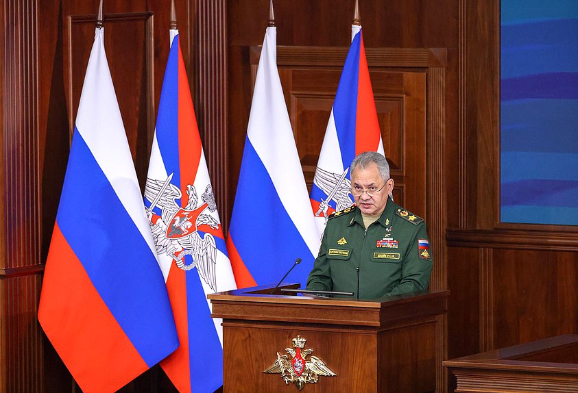 Министр обороны РФ Сергей Шойгу