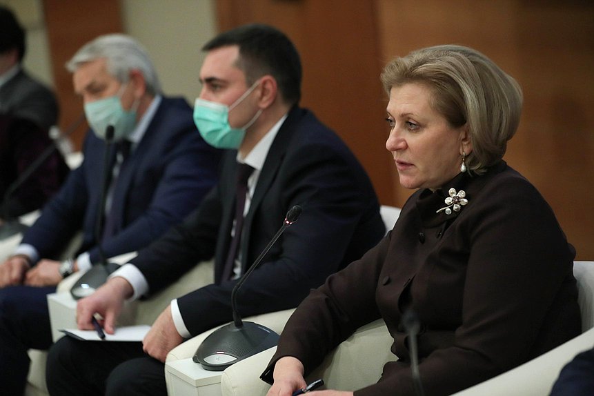 Глава Роспотребнадзора Анна Попова