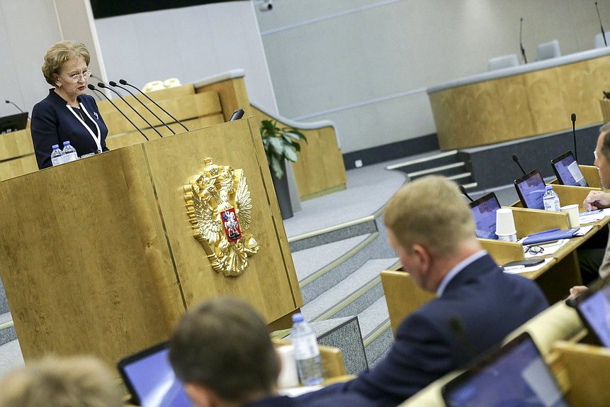 Председатель Парламента Молдавии Зинаида Гречаный