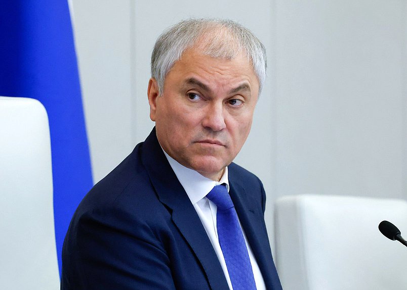 Председатель Государственной Думы Вячеслав Володин