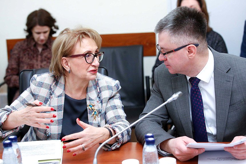 Заместители Председателя Комитета по энергетике Наталья Назарова и Дмитрий Исламов