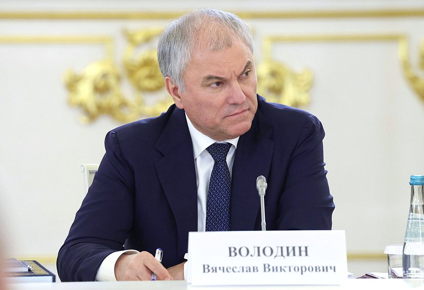 Председатель Государственной Думы Вячеслав Володин