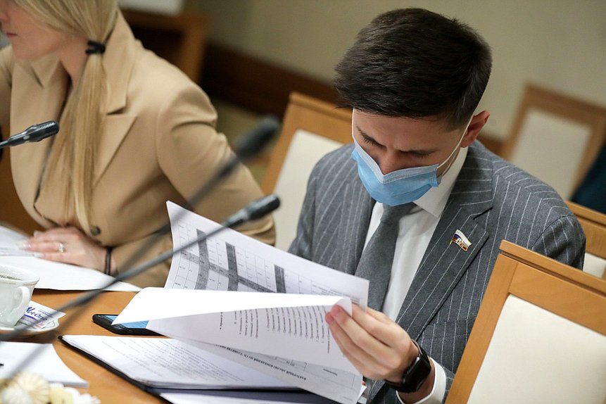 Первый заместитель Председателя Комитета по просвещению Максим Гулин
