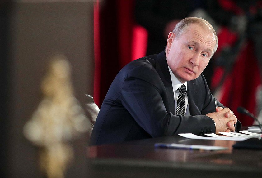 Президент России Владимир Путин