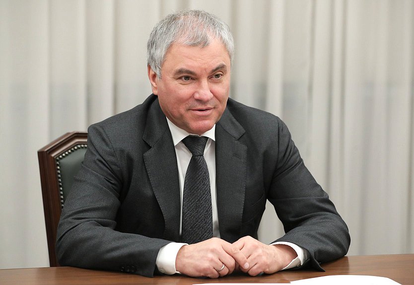 Председатель Государственной Думы Вячеслав Володин